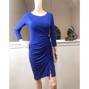 New  York and Company , Royal Blue dress      #029- 0843